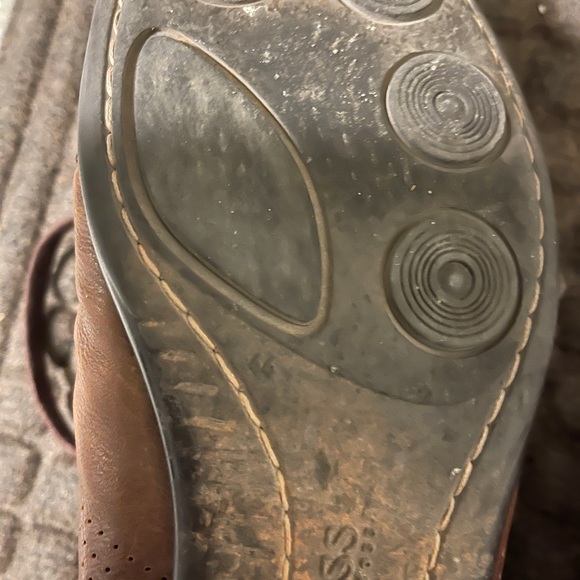 Men's Hugo Boss Saturn Brown Leather Sneakers Trainers Size US 11 EU 44 - Picture 12 of 14